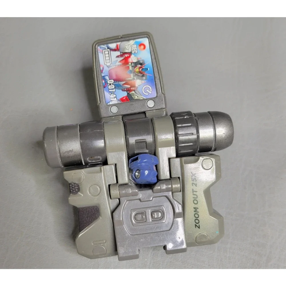 Transformers Real Gear Robots 2007 Decepticon Zoom Out 25X Meantime Watch Figure